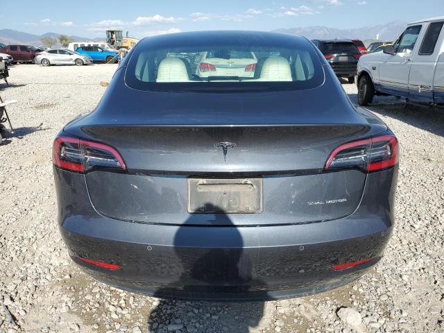 5YJ3E1EB9NF332199 - 2022 TESLA MODEL 3 CHARCOAL photo 6