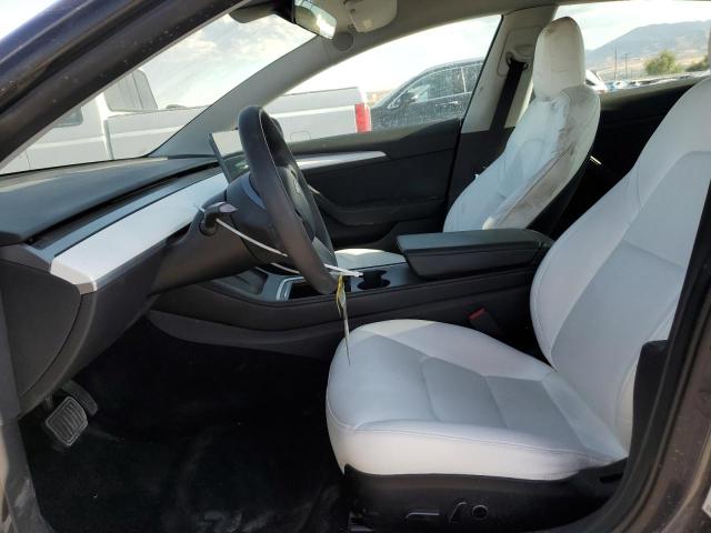 5YJ3E1EB9NF332199 - 2022 TESLA MODEL 3 CHARCOAL photo 7