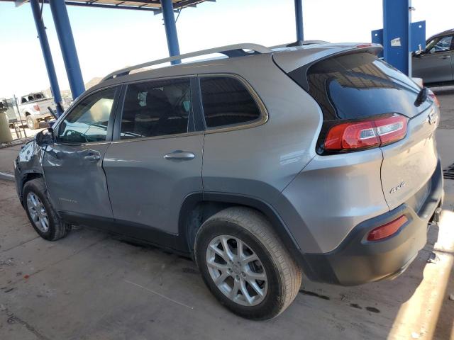 1C4PJMCS2HW615996 - 2017 JEEP CHEROKEE LATITUDE ვერცხლისფერი ფოტო 2