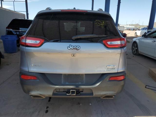 1C4PJMCS2HW615996 - 2017 JEEP CHEROKEE LATITUDE ვერცხლისფერი ფოტო 6