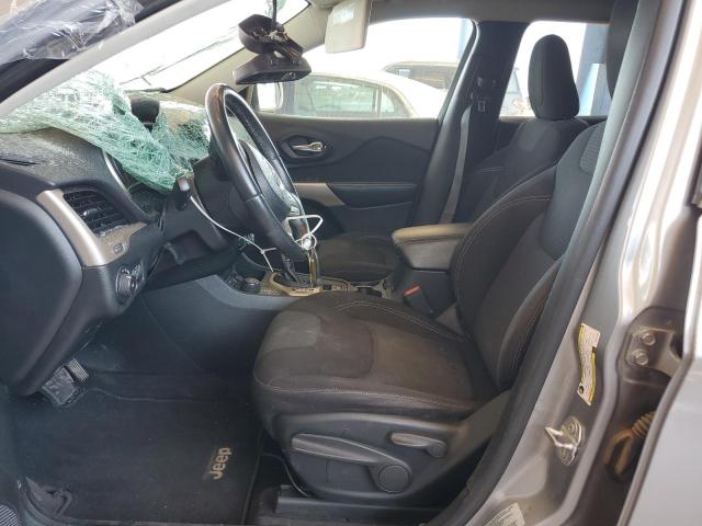 1C4PJMCS2HW615996 - 2017 JEEP CHEROKEE LATITUDE ვერცხლისფერი ფოტო 7
