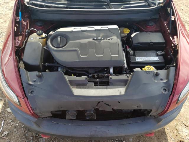 1C4PJMBS7EW132291 - 2014 JEEP CHEROKEE TRAILHAWK RED photo 12