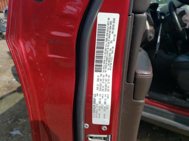 1C4PJMBS7EW132291 - 2014 JEEP CHEROKEE TRAILHAWK RED photo 13