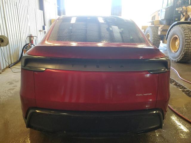 7SAYGDEE4TA390830 - 2026 TESLA MODEL Y RED photo 6