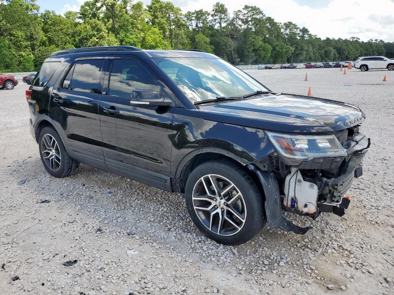 1FM5K8GTXKGA71341 - 2019 FORD EXPLORER SPORT Qara foto 4