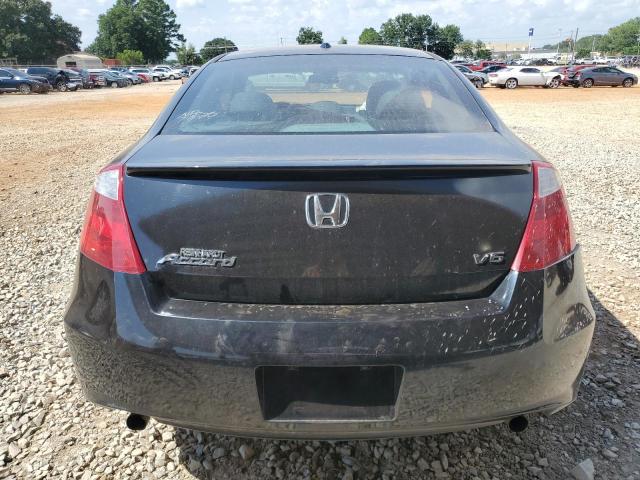 1HGCS22878A009002 - 2008 HONDA ACCORD EXL BLACK photo 6