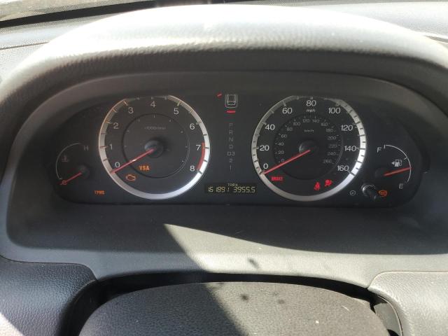 1HGCS22878A009002 - 2008 HONDA ACCORD EXL BLACK photo 9