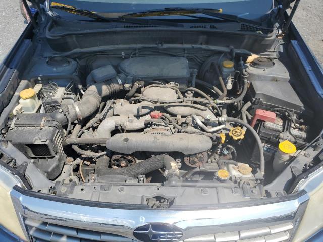 JF2SH6BC3AH770760 - 2010 SUBARU FORESTER XS Կապույտ լուսանկար 12