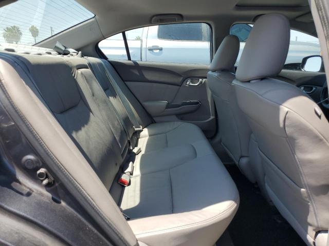 2HGFB2F92CH553045 - 2012 HONDA CIVIC EXL GRAY photo 10