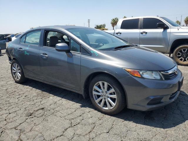 2HGFB2F92CH553045 - 2012 HONDA CIVIC EXL GRAY photo 4
