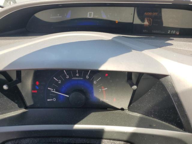 2HGFB2F92CH553045 - 2012 HONDA CIVIC EXL GRAY photo 9