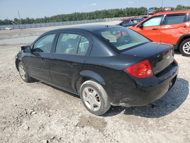 1G1AK58F687116674 - 2008 CHEVROLET COBALT LS BLACK photo 2