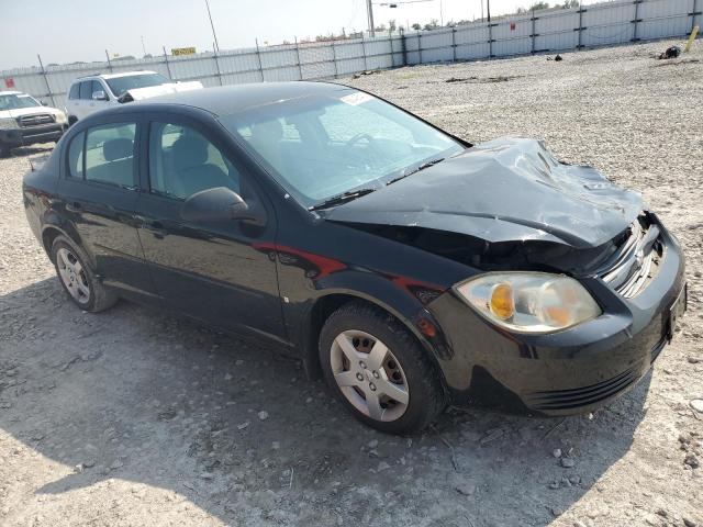 1G1AK58F687116674 - 2008 CHEVROLET COBALT LS BLACK photo 4