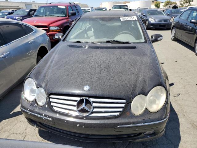 WDBTJ65J44F094237 - 2004 MERCEDES-BENZ CLK 320C BLACK photo 5