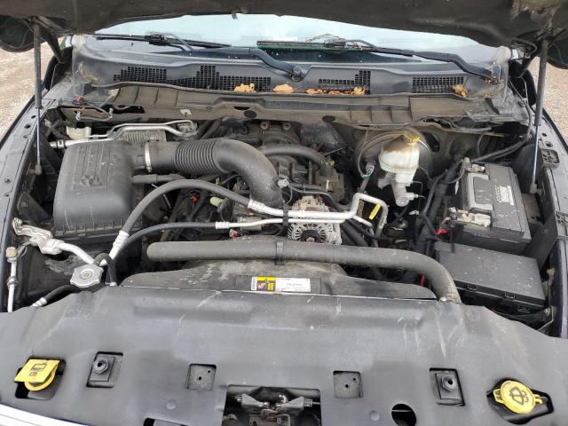 1C6RR7GT4ES396300 - 2014 RAM 1500 SLT BLACK photo 11
