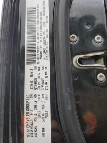 1C6RR7GT4ES396300 - 2014 RAM 1500 SLT BLACK photo 12