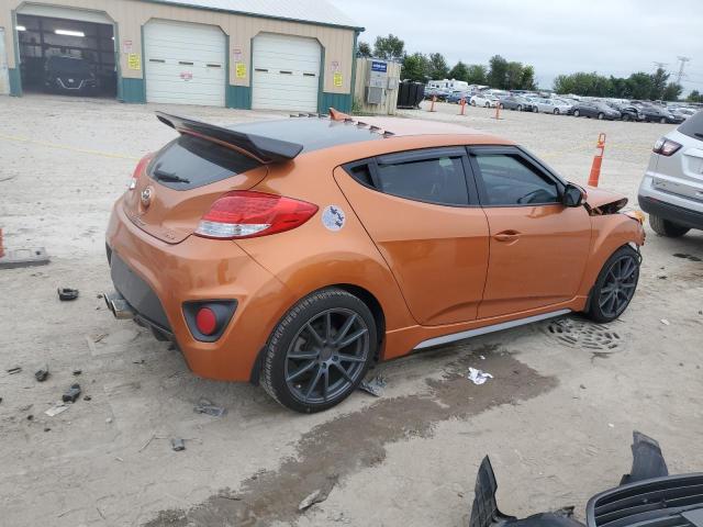 KMHTC6AE7GU304071 - 2016 HYUNDAI VELOSTER TURBO ORANGE photo 3