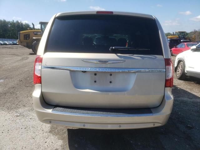 2C4RC1CG5DR534040 - 2013 CHRYSLER TOWN & COU TOURING L GOLD photo 6