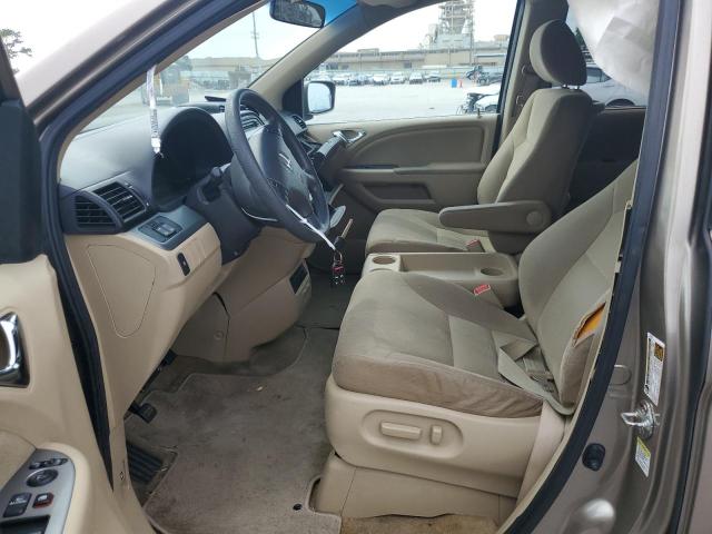 5FNRL3H51AB010216 - 2010 HONDA ODYSSEY EX GOLD photo 7