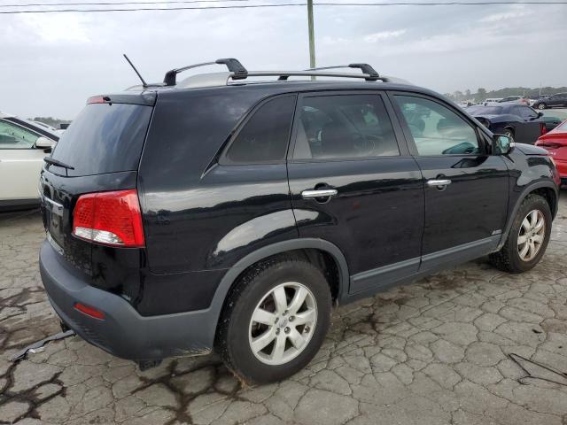 5XYKTDA24DG338976 - 2013 KIA SORENTO LX BLACK photo 3