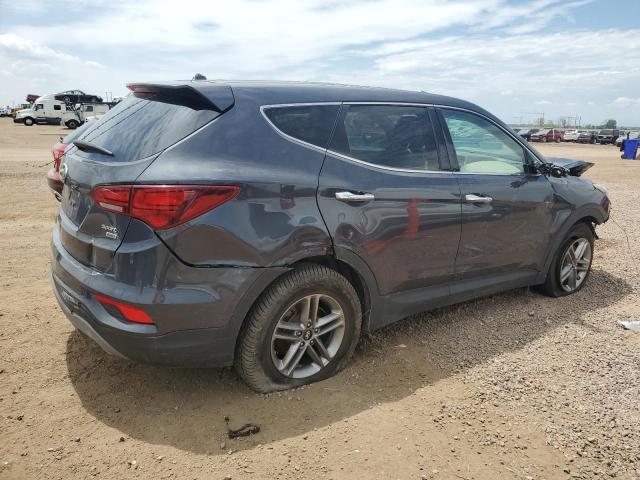5XYZTDLB8JG560444 - 2018 HYUNDAI SANTA FE S GRAY photo 3