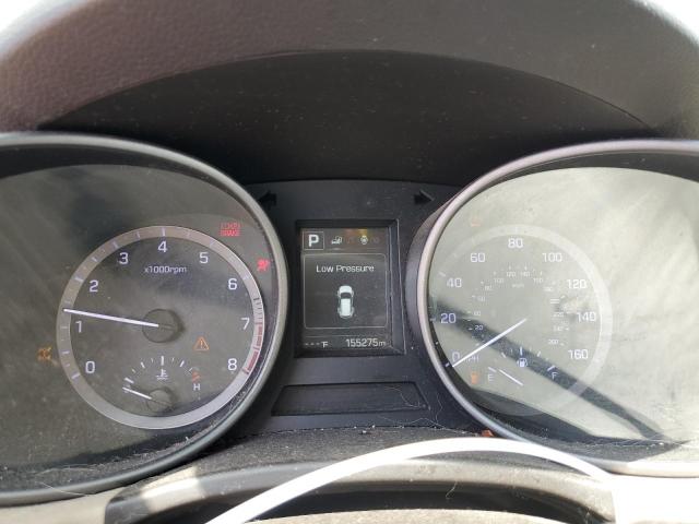 5XYZTDLB8JG560444 - 2018 HYUNDAI SANTA FE S GRAY photo 9