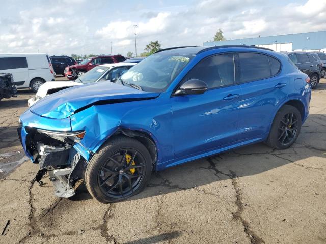 ZASPAKBN4M7D16005 - 2021 ALFA ROMEO STELVIO TI BLUE photo 1