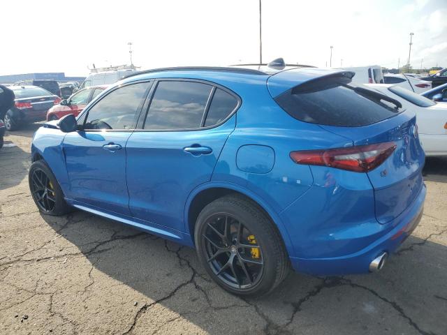 ZASPAKBN4M7D16005 - 2021 ALFA ROMEO STELVIO TI BLUE photo 2