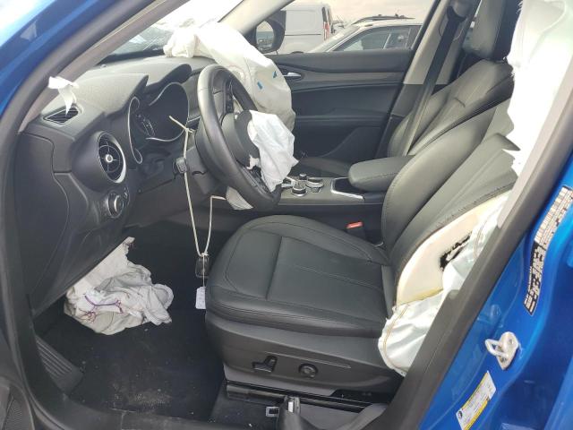 ZASPAKBN4M7D16005 - 2021 ALFA ROMEO STELVIO TI BLUE photo 7