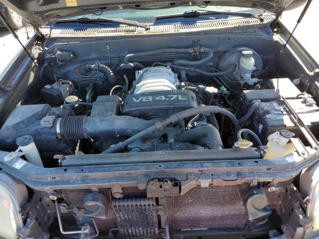 5TBBT44134S446374 - 2004 TOYOTA TUNDRA ACCESS CAB SR5 GRAY photo 11