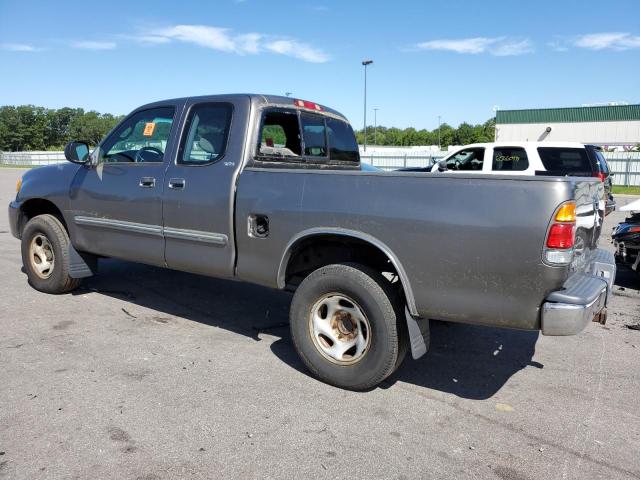 5TBBT44134S446374 - 2004 TOYOTA TUNDRA ACCESS CAB SR5 GRAY photo 2