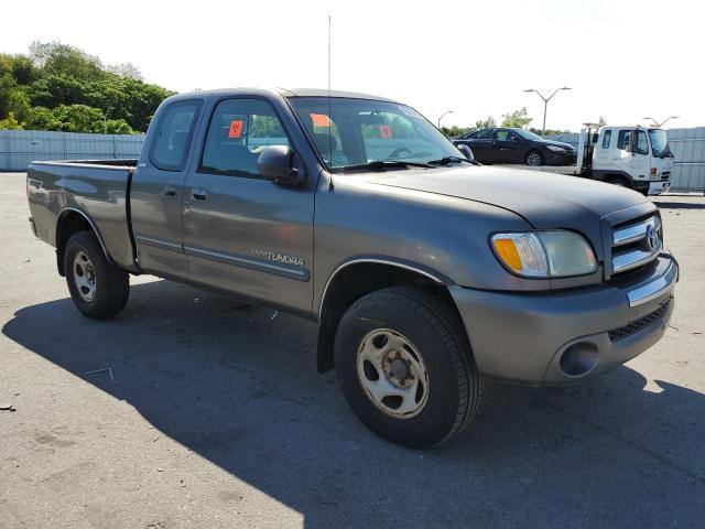 5TBBT44134S446374 - 2004 TOYOTA TUNDRA ACCESS CAB SR5 GRAY photo 4