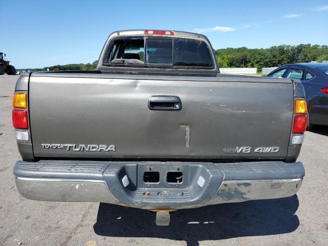 5TBBT44134S446374 - 2004 TOYOTA TUNDRA ACCESS CAB SR5 GRAY photo 6