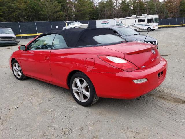 4T1FA38P08U157490 - 2008 TOYOTA CAMRY SOLA SE RED photo 3