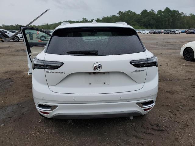 LRBFZRR49MD194647 - 2021 BUICK ENVISION AVENIR WHITE photo 6
