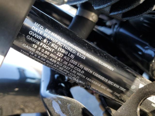 1HD1KH723SB617872 - 2025 HARLEY-DAVIDSON FLTRX 石墨色 照片 9