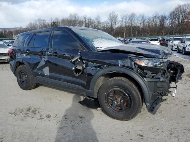 1FM5K8AB3LGA72266 - 2020 FORD EXPLORER POLICE INTERCEPTOR 黑色 照片 4
