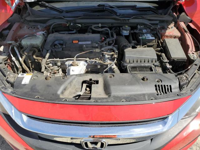 2HGFC2F59JH505999 - 2018 HONDA CIVIC LX RED photo 11