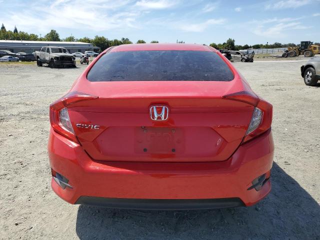 2HGFC2F59JH505999 - 2018 HONDA CIVIC LX RED photo 6