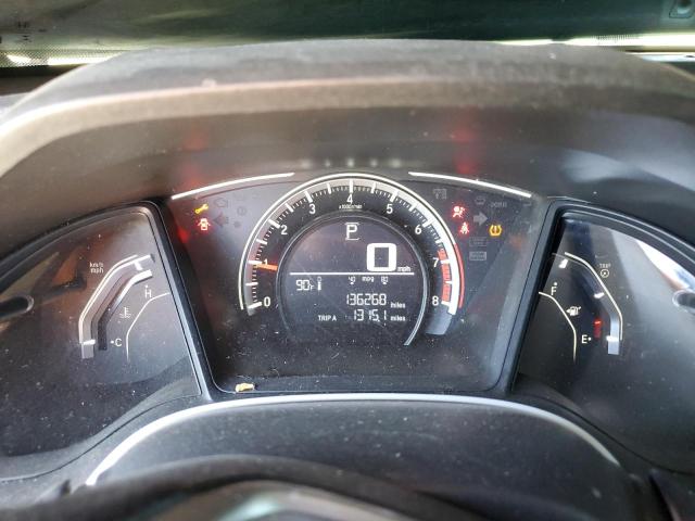 2HGFC2F59JH505999 - 2018 HONDA CIVIC LX RED photo 9