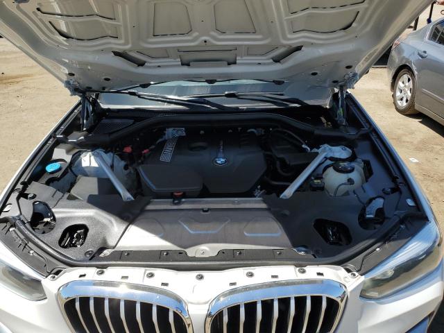 5UXTR9C50KLE21346 - 2019 BMW X3 XDRIVE30I თეთრი ფოტო 12