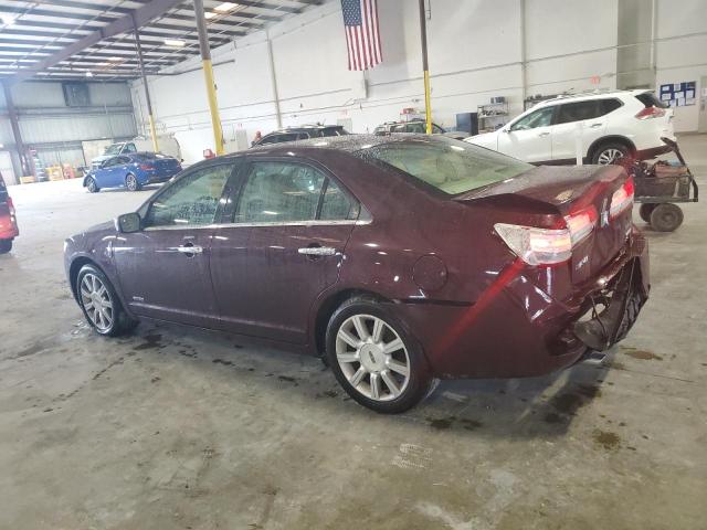 3LNDL2L31BR754811 - 2011 LINCOLN MKZ HYBRID BURGUNDY photo 2