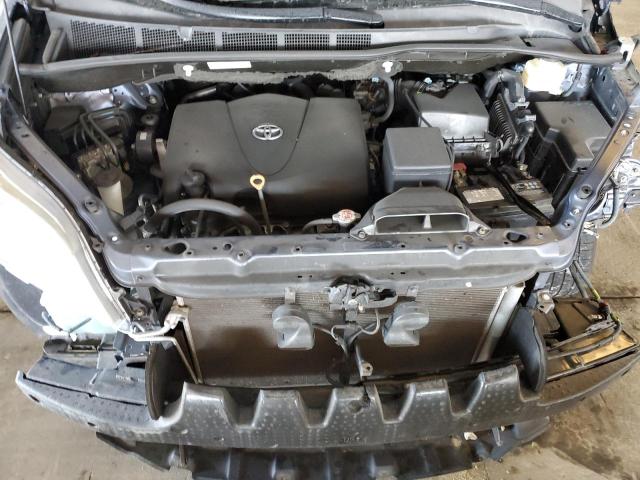 5TDYZ3DC3HS802534 - 2017 TOYOTA SIENNA XLE BLUE photo 12