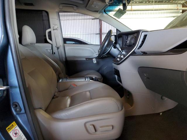 5TDYZ3DC3HS802534 - 2017 TOYOTA SIENNA XLE BLUE photo 7