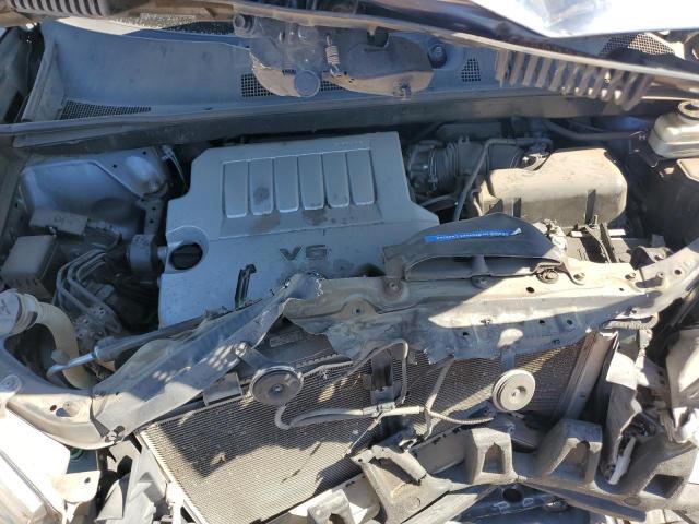 5TDZK3EH4CS052945 - 2012 TOYOTA HIGHLANDER BASE Azul foto 12