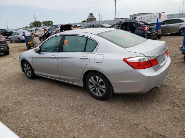 1HGCR2F38DA244349 - 2013 HONDA ACCORD LX SILVER photo 2