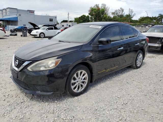 3N1AB7AP9HY308856 - 2017 NISSAN SENTRA S BLACK photo 1