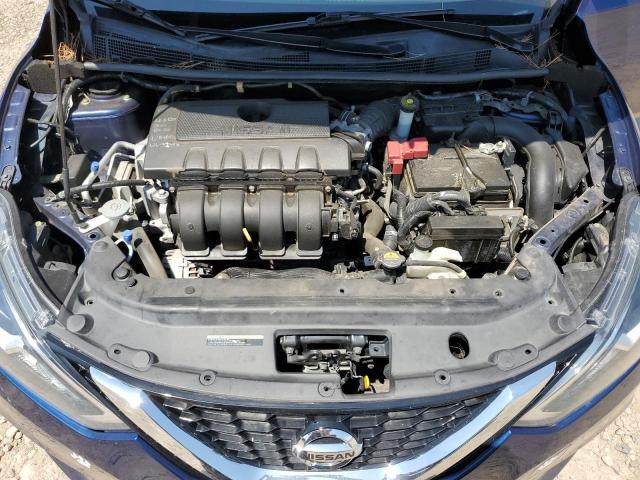 3N1AB7APXKY235228 - 2019 NISSAN SENTRA S BLUE photo 11
