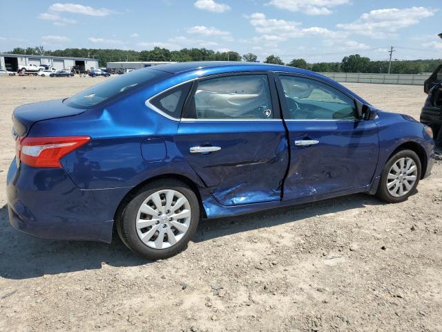 3N1AB7APXKY235228 - 2019 NISSAN SENTRA S BLUE photo 3