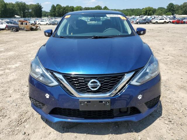 3N1AB7APXKY235228 - 2019 NISSAN SENTRA S BLUE photo 5